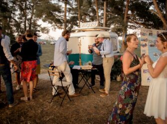 Un mariage avec la caravane