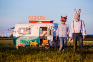 la caravane à souvenirs, caravane photobooth