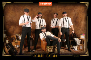 Photocall sur le thème Gatsby