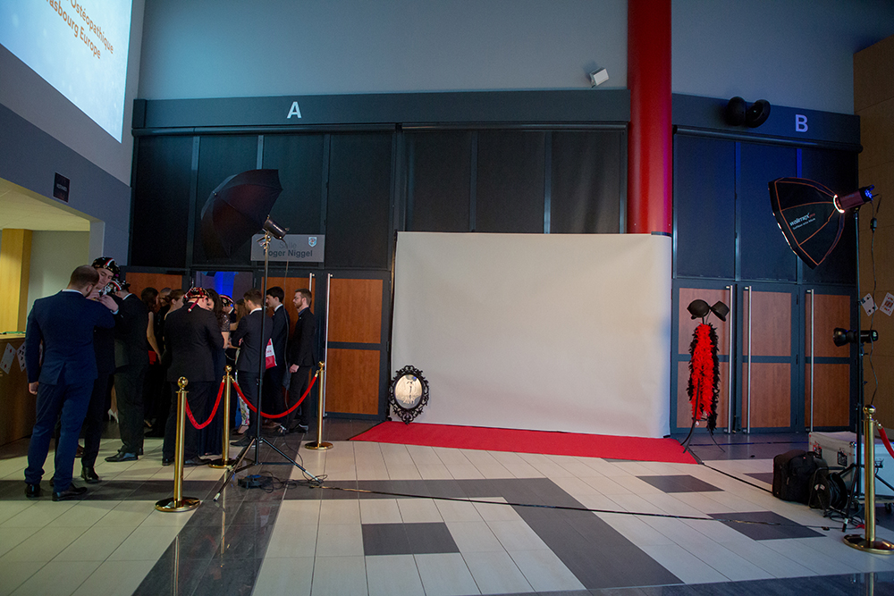 Photocall soirée étudiante